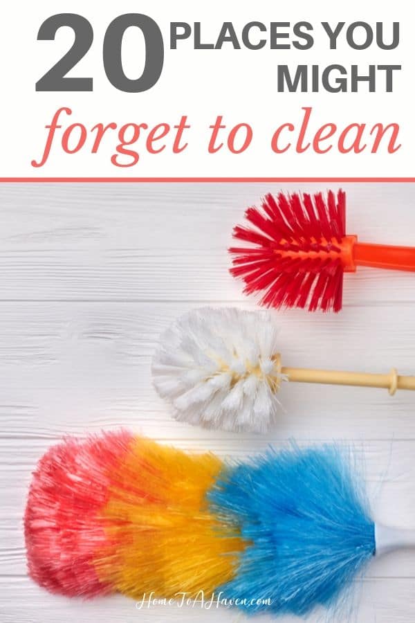 three cleaning brushes