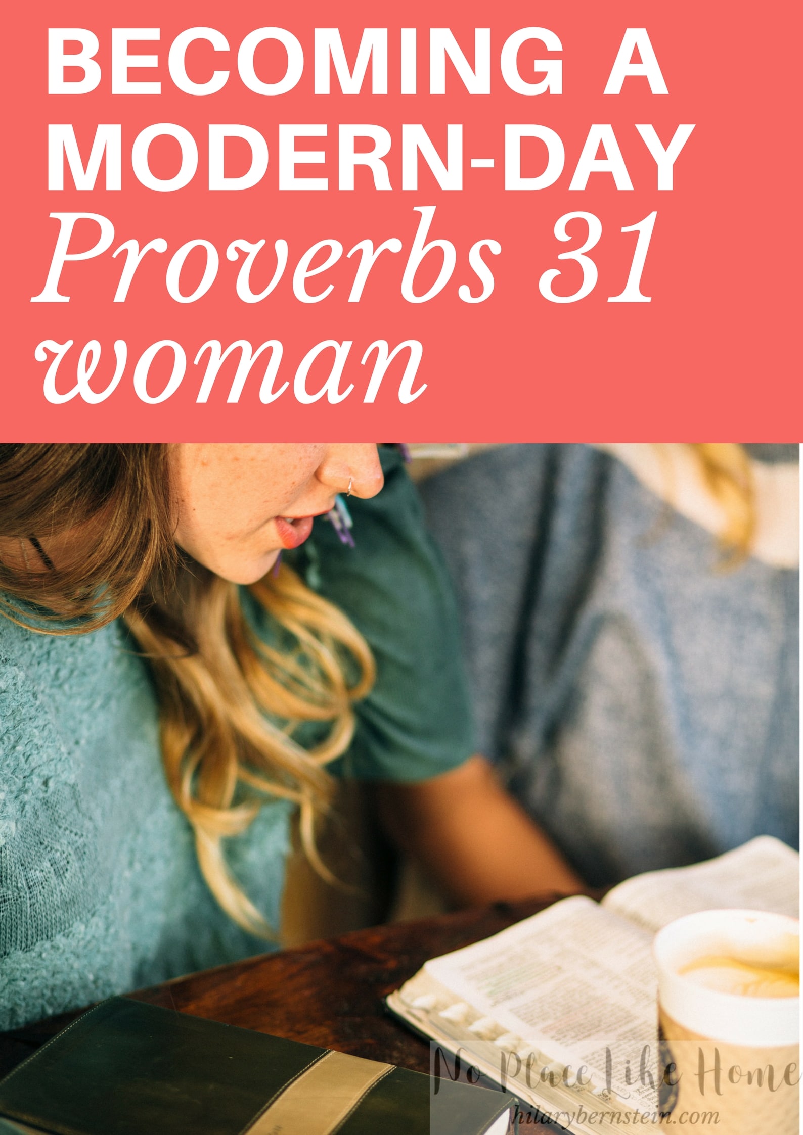 The example of the Proverbs 31 woman is timeless ... she still has lessons to teach a modern day Proverbs 31 woman.