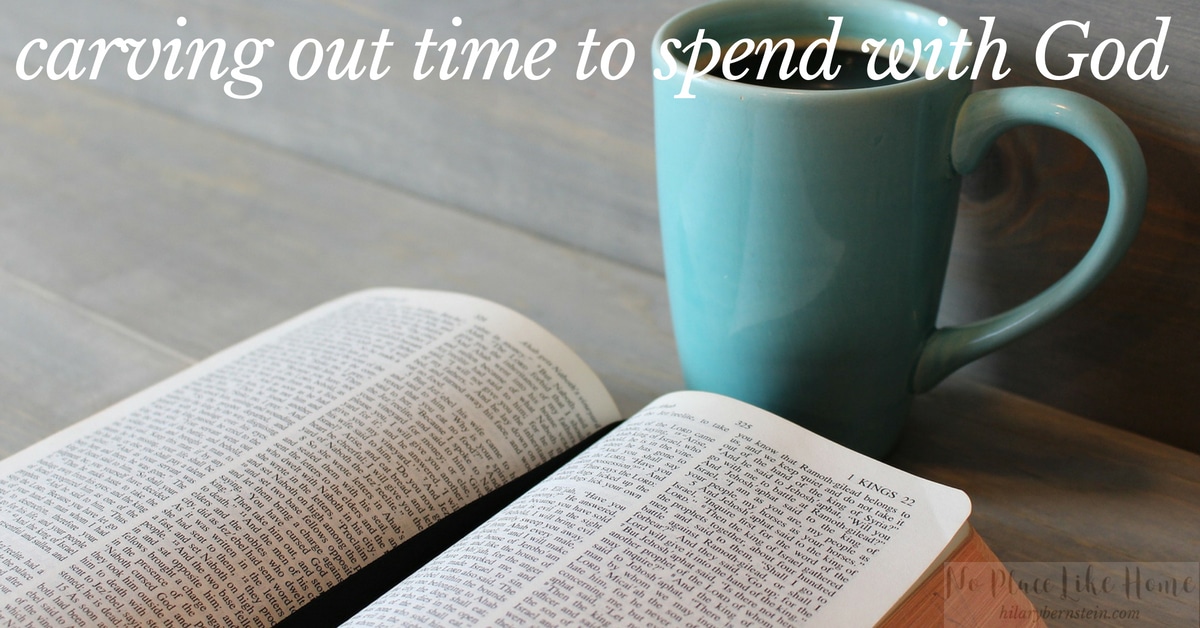 Have you been working at carving out time to spend with God? These 5 suggestions can help your walk with the Lord.