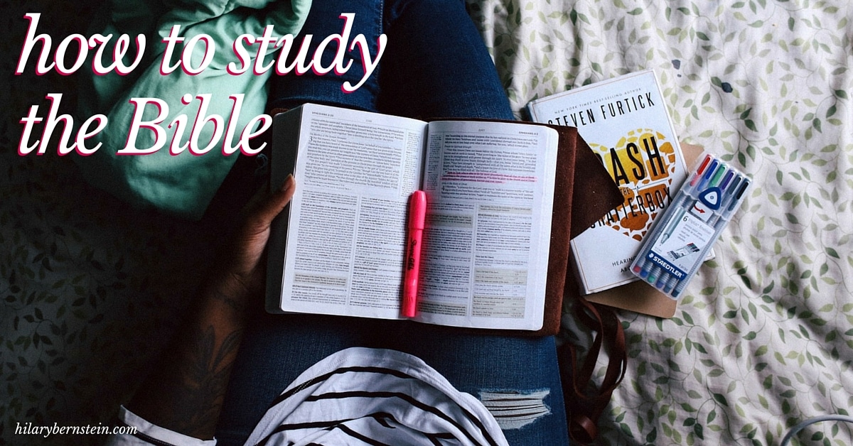 Reading the Bible is important ... and so is studying it. But do you know how to study the Bible?