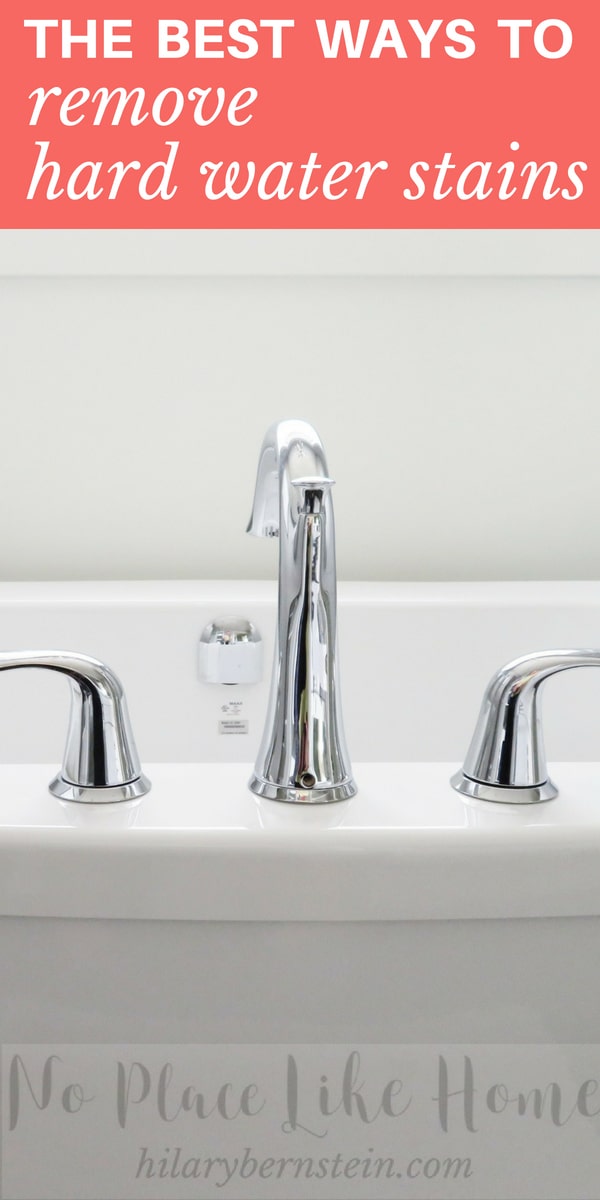 How to Remove Hard Water Stains