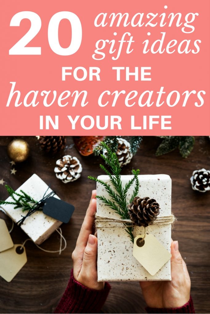 Wondering what to buy other home loving friends? You’ll love these 20 amazing gift ideas for haven creators!