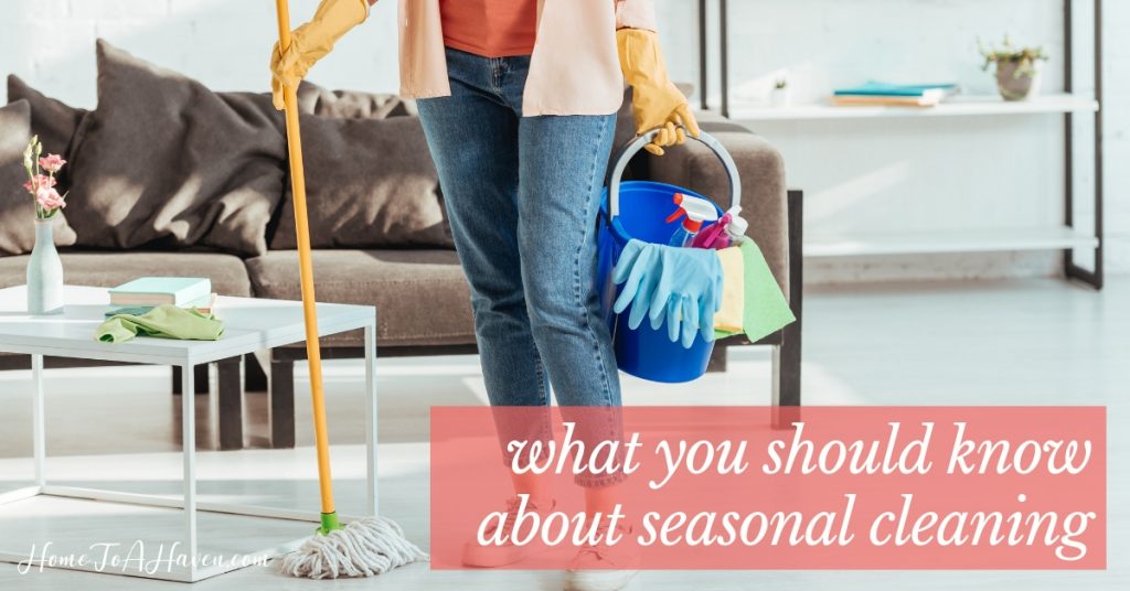 What You Should Know About Seasonal Cleaning • Hilary Bernstein