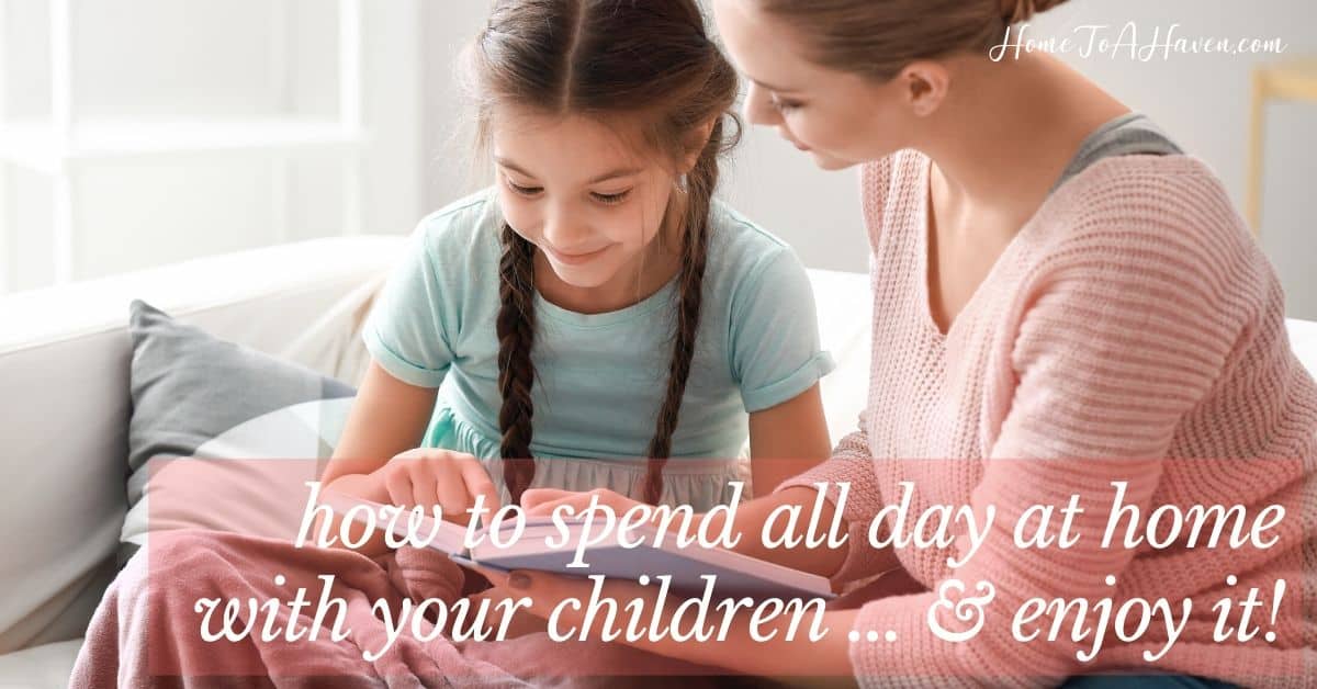 Mother and daughter read together